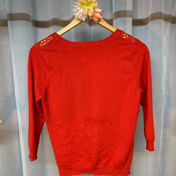 Miley Cyrus Tangerine Knit Cardigan - Picture 3 of 4